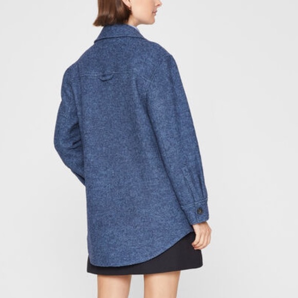 CLUB MONACO Cozy Shirt Shacket - Picture 3 of 4